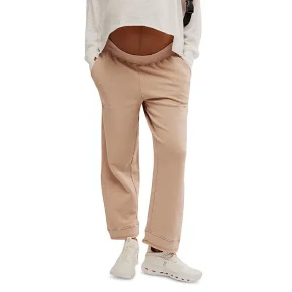 FP Movement x Hatch Maternity Sweatpants Intercept Sand Joggers Small - Picture 2 of 7